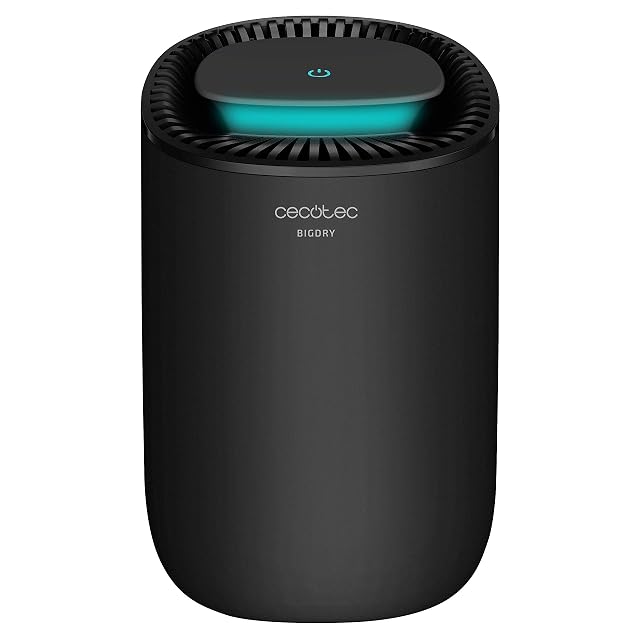 Déshumidificateur compact Cecotec BigDry 2000 avec réservoir amovible de 0,6 litre