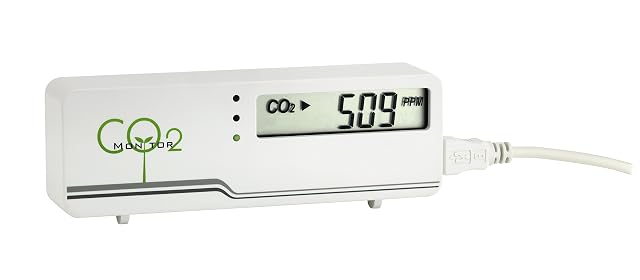Moniteur de CO2 TFA Dostmann AIRCO2NTROL Mini avec affichage à feu tricolore LED