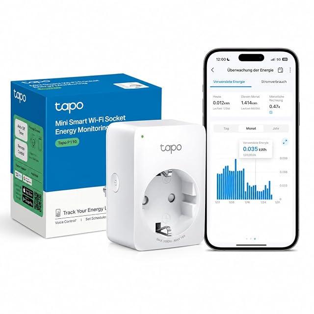 Prise intelligente TP-Link Tapo P110 avec surveillance d'énergie